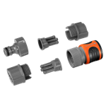 Set de conexiones para mangueras Gardena microperforadas