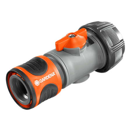 Conector rápido con llave Gardena 3-4 pulgadas 1-2 pulgadas