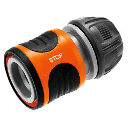 Conector rápido Gardena Stop 1-2 pulgadas - 1-2 pulgadas